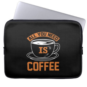 Capa Para Notebook Café Arte Tudo Que Você Precisa É Café
