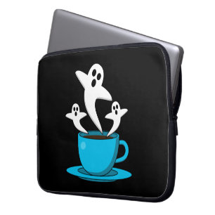 Capa Para Notebook Café fumante fantasma