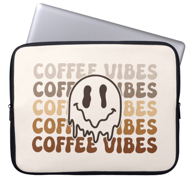 Capa Para Notebook Café Vibes (Frente)