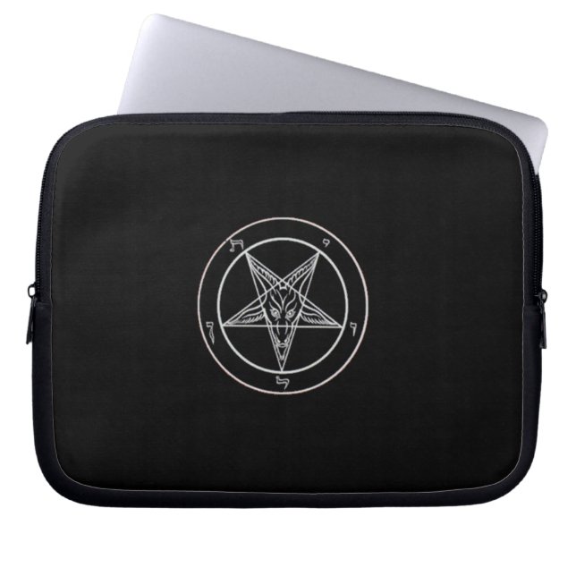 Capa Para Notebook Caixa da bolsa de laptop de Baphomet (Frente)