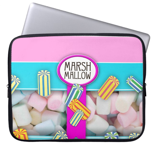 Capa Para Notebook Caixa de Laptop do Marshmallow (Frente)