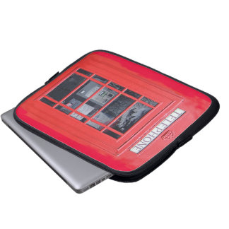 Capa Para Notebook Caixa de telefone vermelha de Londres