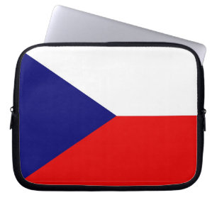 Capa Para Notebook Caixa do laptop da bandeira da república checa