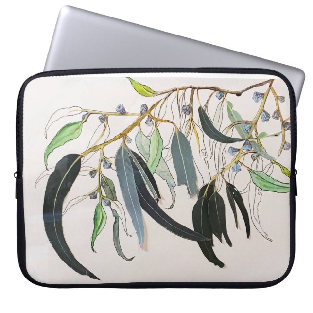 Capa Para Notebook caixa do laptop de folha de goma (Frente)