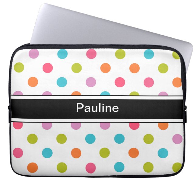 Capa Para Notebook Caixa do laptop do monograma (Frente)