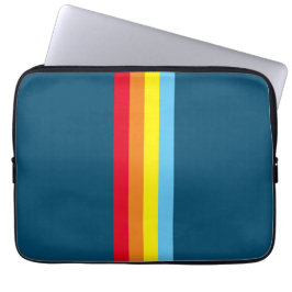 Capa Para Notebook Caixa do Tablet Stripes Retroativas (Marinho Azul