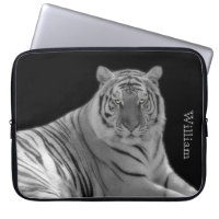 Caixa feita sob encomenda do laptop do tigre