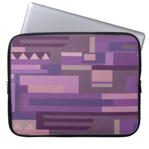 Capa Para Notebook Caixa malva e roxa do laptop da matiz