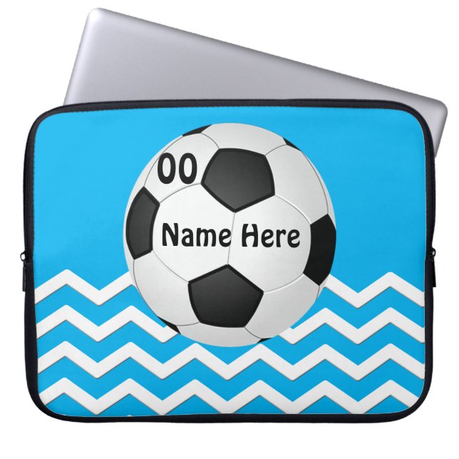 Capa Para Notebook Caixa personalizada do laptop do futebol de (Frente)