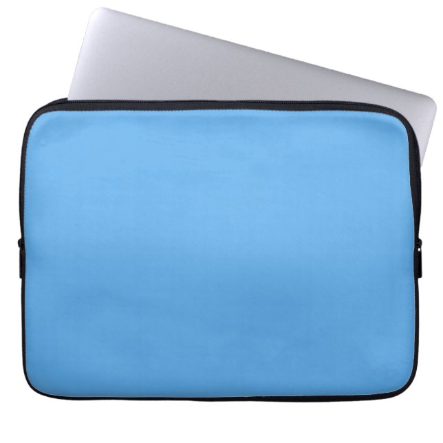 Capa Para Notebook Calças jeans azuis (cor sólida) (Frente)
