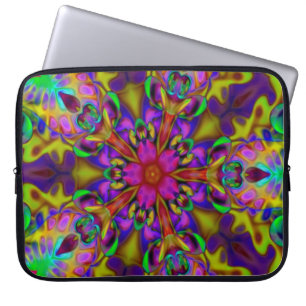 Capa Para Notebook Caleidoscópio Apofílise Arte Fractal - II