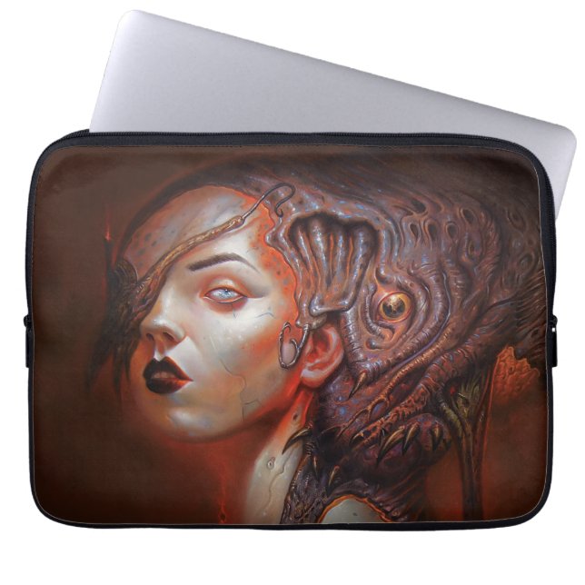 Capa Para Notebook Calibre apresenta bolsa de laptop de design V2 (Frente)