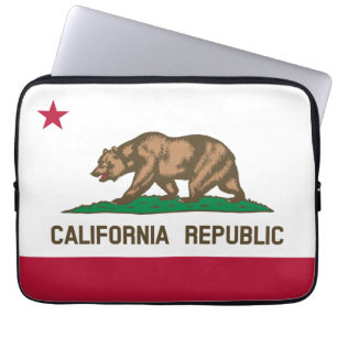 Capa Para Notebook California Cali Republic Bear Flag, Estados Unidos