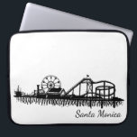 Capa Para Notebook Califórnia Papais noeis Monica CA Pier Beach Ferri<br><div class="desc">Design apresenta uma ilustração original de caneta e tinta dos Papais noeis Monica Pier em Papais noeis Monica, Califórnia. Designs de coordenação disponíveis. Não vê o que está procurando? Precisa de ajuda para a personalização? Clique em "rebeccaheartsny" (canto superior direito) e em "contate este designer" para criar algo apenas para...</div>