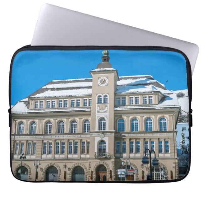 Capa Para Notebook Câmara Municipal de St Moritz (Frente)