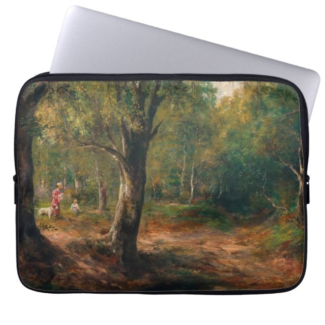 Capa Para Notebook Caminhada na Floresta - Emil Barbarini (Frente)