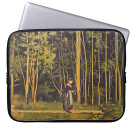 Capa Para Notebook Caminhando na borda da floresta (por Ferdinand Hod