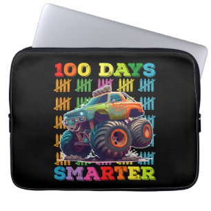 Capa Para Notebook Caminhão Monstro 100 Dias Mais Inteligente Escola