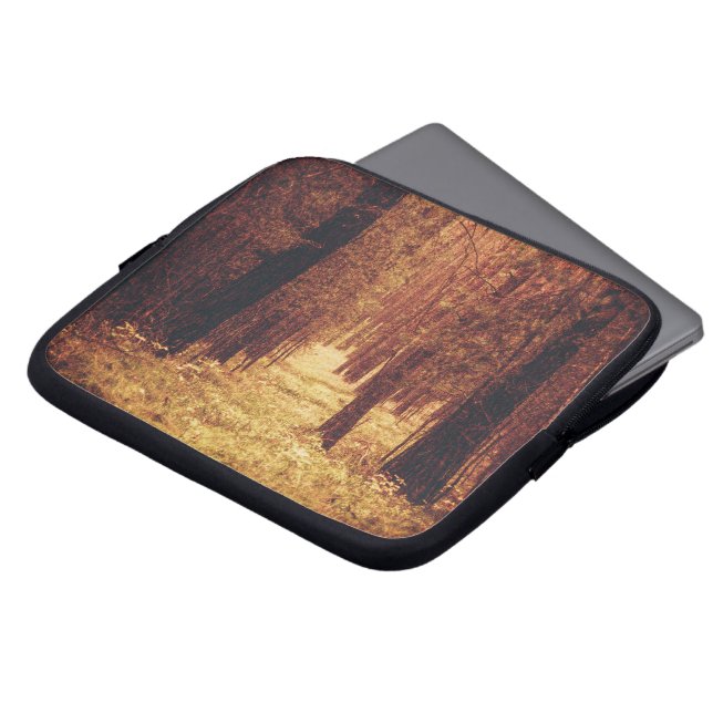 Capa Para Notebook Caminho da Floresta... (Frente Topo)