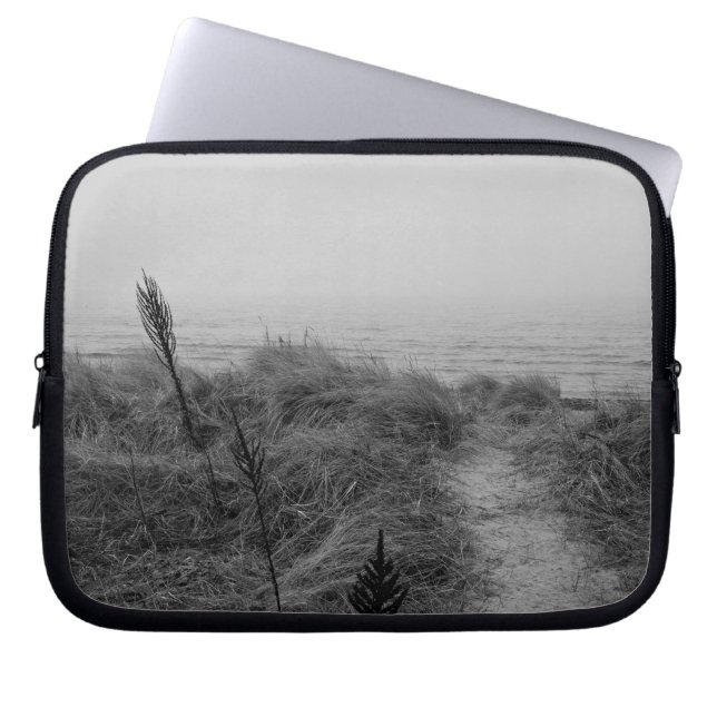 Capa Para Notebook Caminho da praia (Frente)