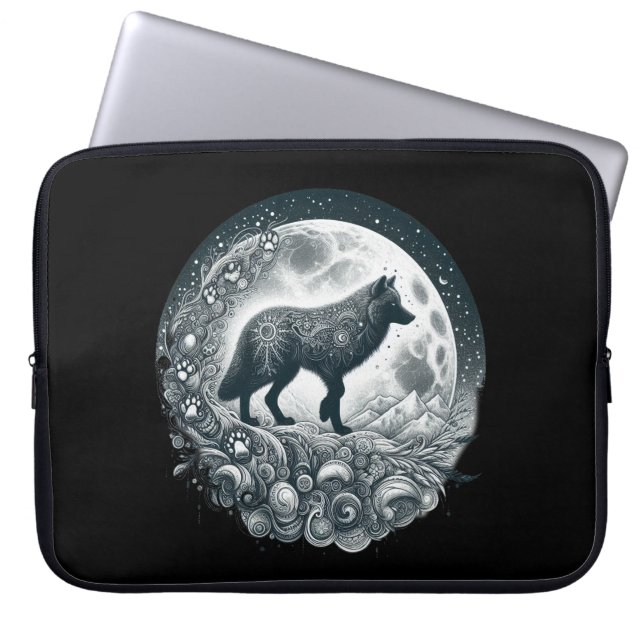 Capa Para Notebook Caminhos do Lobo Solitário (Frente)