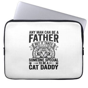 Capa Para Notebook Camisa com gravação vintage de citação do pai do g