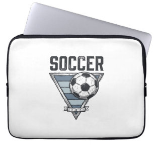 Capa Para Notebook Camisa de Desenho de Insígnia de Triângulo de Bola