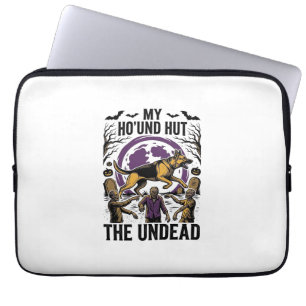 Capa Para Notebook Camisa de Gravura Vintage de Caçador de Zumbi Cach