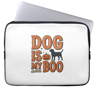 Capa Para Notebook Camisa de Halloween com desenho de cachorro antigo