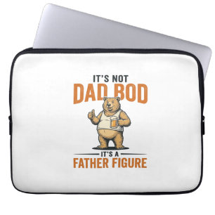 Capa Para Notebook Camisa do Urso da Figura do Pai do Corpo do Pai En