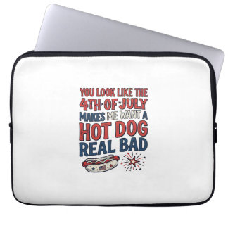 Capa Para Notebook Camisa Patriótica Engraçada do Dia 4 de Julho de C