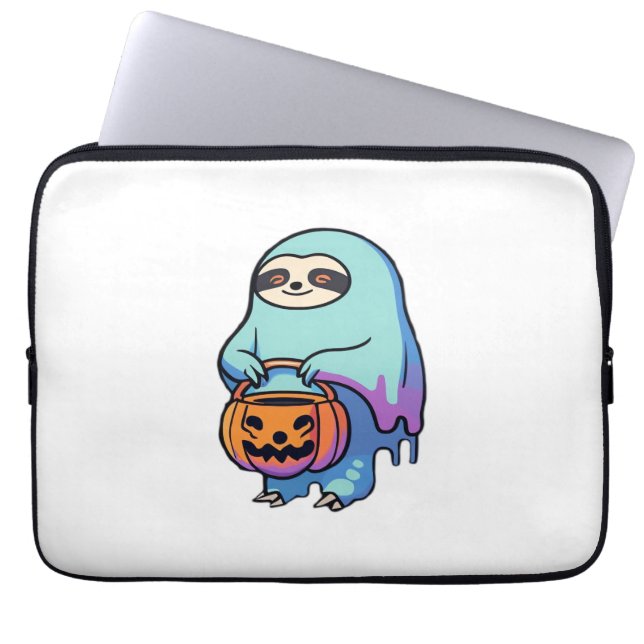 Capa Para Notebook Camisa T Sobredimensionada do Halloween do Fantasm (Frente)