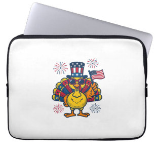 Capa Para Notebook Camisa Vintage de Fogueira de Peru Patriótica Engr