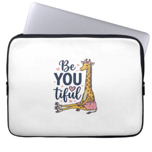 Capa Para Notebook Camisa Vintage De Patins De Roda Girafa Be You Tif