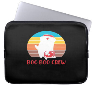 Capa Para Notebook Camiseta Clássica de Halloween Fantasma Engraçado