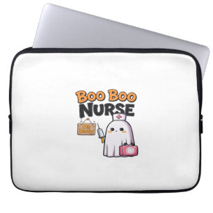 Capa Para Notebook Camiseta Clássica Enfermeira Boo Boo de Plantão