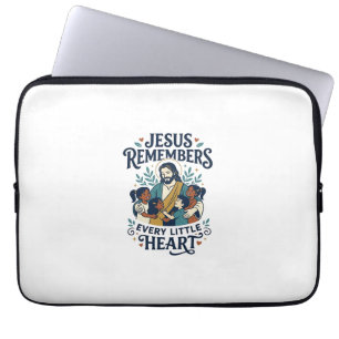 Capa Para Notebook Camiseta de conforto e cura de aborto Jesus Inspir