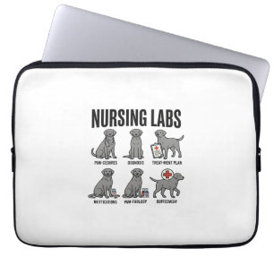Capa Para Notebook Camiseta de Desenho Vetorial com Piada Médica de C