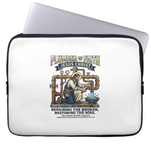 Capa Para Notebook Camiseta Gráfica Jesus Encanador Arte Cristã_1