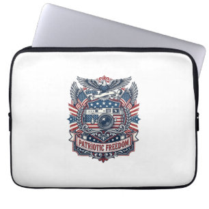 Capa Para Notebook Camiseta Gráfica Vetorial de Amante de Câmera Patr
