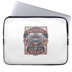Capa Para Notebook Camiseta Gráfica Vetorial do Desfile Patriótico do