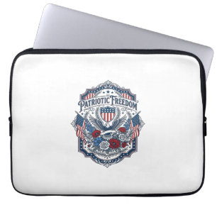 Capa Para Notebook Camiseta Gráfica Vetorial Florista Patriota_1