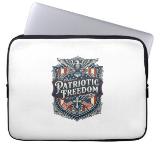 Capa Para Notebook Camiseta Gráfica Vetorial Patriótica Fé Família Li