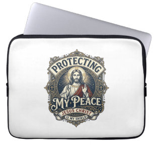 Capa Para Notebook Camiseta Jesus Limites Auto Respeito Fé Baseada De