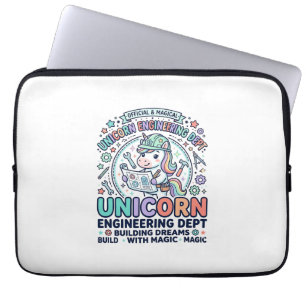 Capa Para Notebook Camiseta T Unicórnio Engenharia Dept Bold Tipograf