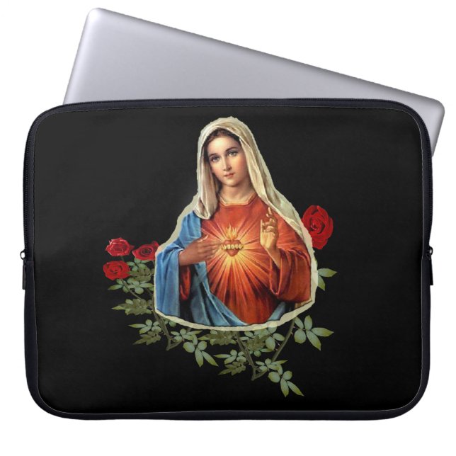 Capa Para Notebook camisetas da Mãe Maria (Frente)
