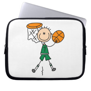 Capa Para Notebook Camisetas e Presentes do Jogador de Basquete Menin