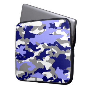 CAPA PARA NOTEBOOK CAMO AZUL