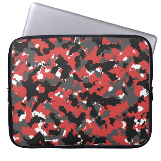 Capa Para Notebook Camo vermelho