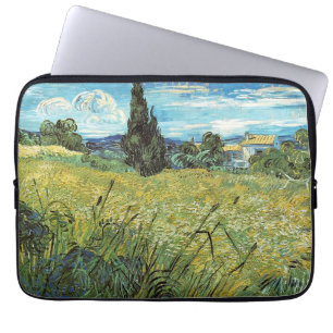 Capa Para Notebook Campo de trigo verde Vincent van Gogh